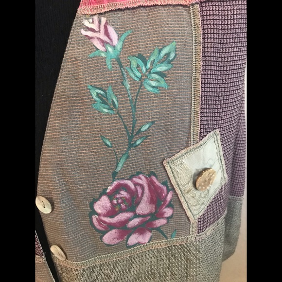 FAITH Multi Fabric VEST/TOP SZ Small - Picture 2 of 8